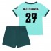 Wolves Jean-Ricner Bellegarde #27 Bortedraktsett Barn 2025-26 Korte ermer (+ Korte bukser)